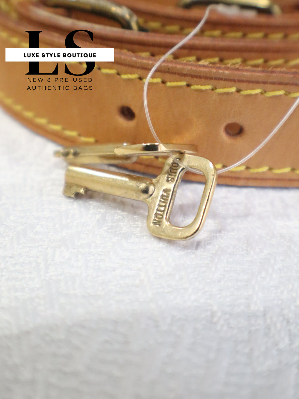 Louis Vuitton Monogram Leather Vanity Case