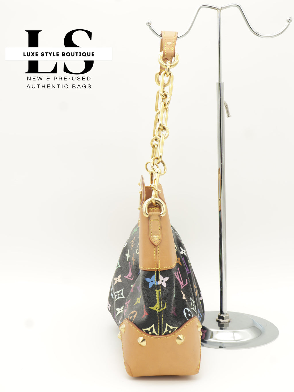 Louis Vuitton Judy MM Black Multicolor