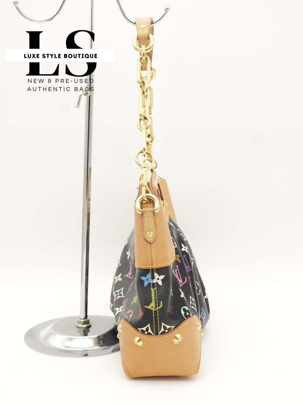 Louis Vuitton Judy MM Black Multicolor