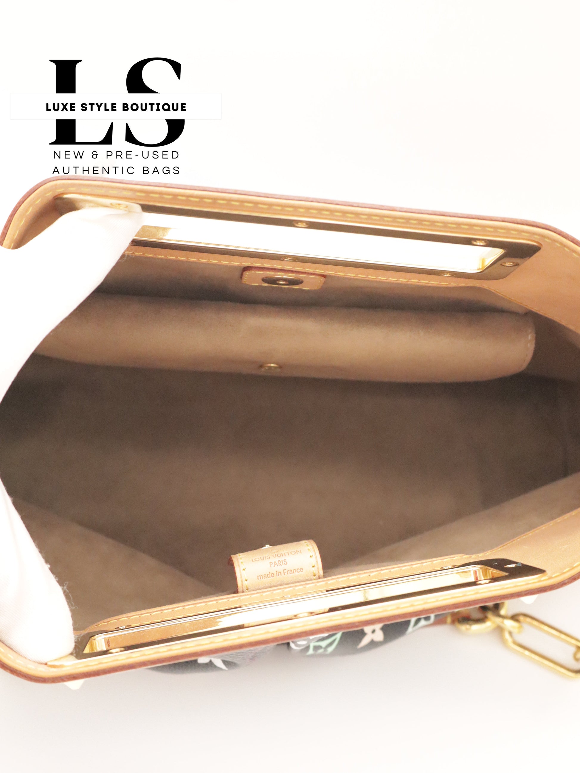 Louis Vuitton Judy MM Black Multicolor