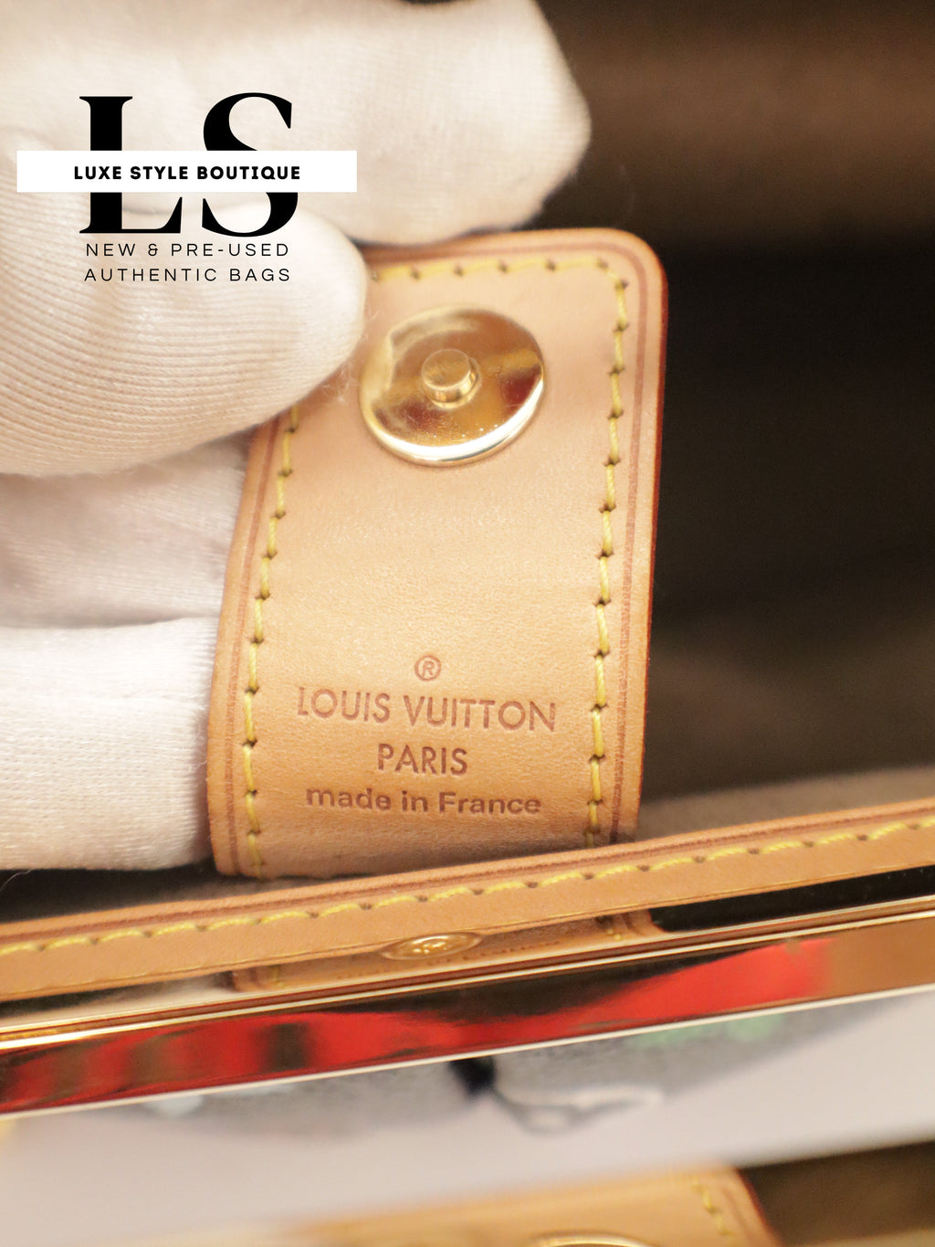 Louis Vuitton Judy MM Black Multicolor