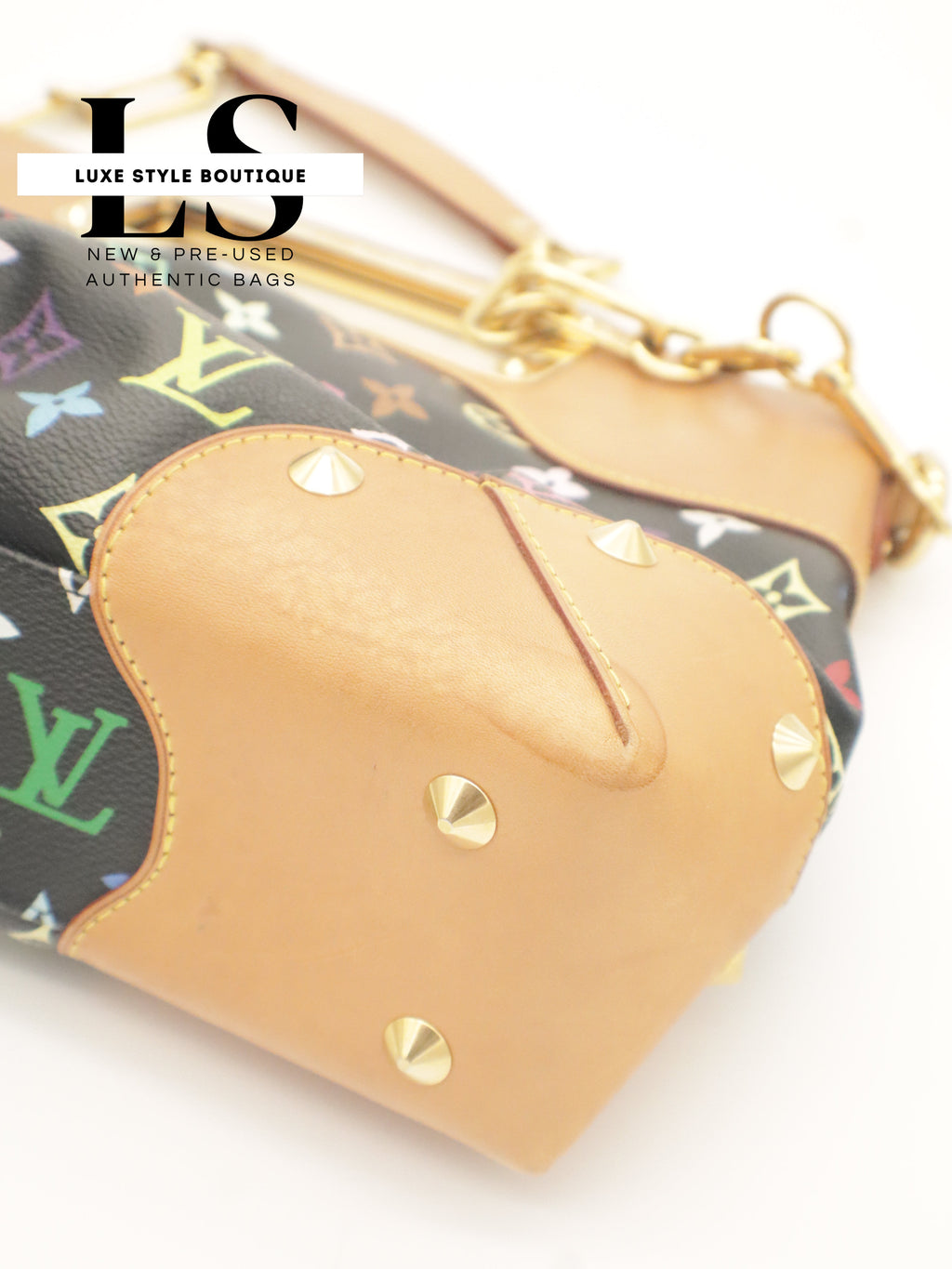 Louis Vuitton Judy MM Black Multicolor