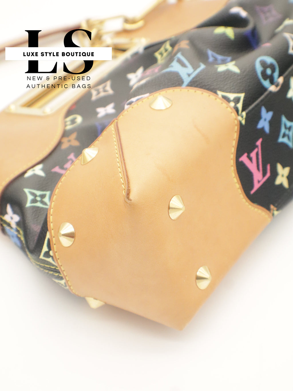 Louis Vuitton Judy MM Black Multicolor