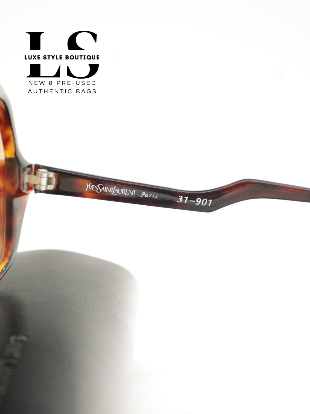 YSL Leopard Print Aviator Sunglasses 31-901