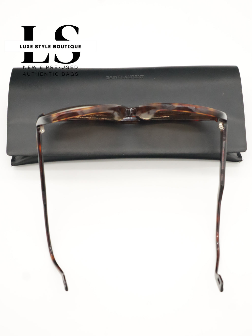 YSL Leopard Print Aviator Sunglasses 31-901
