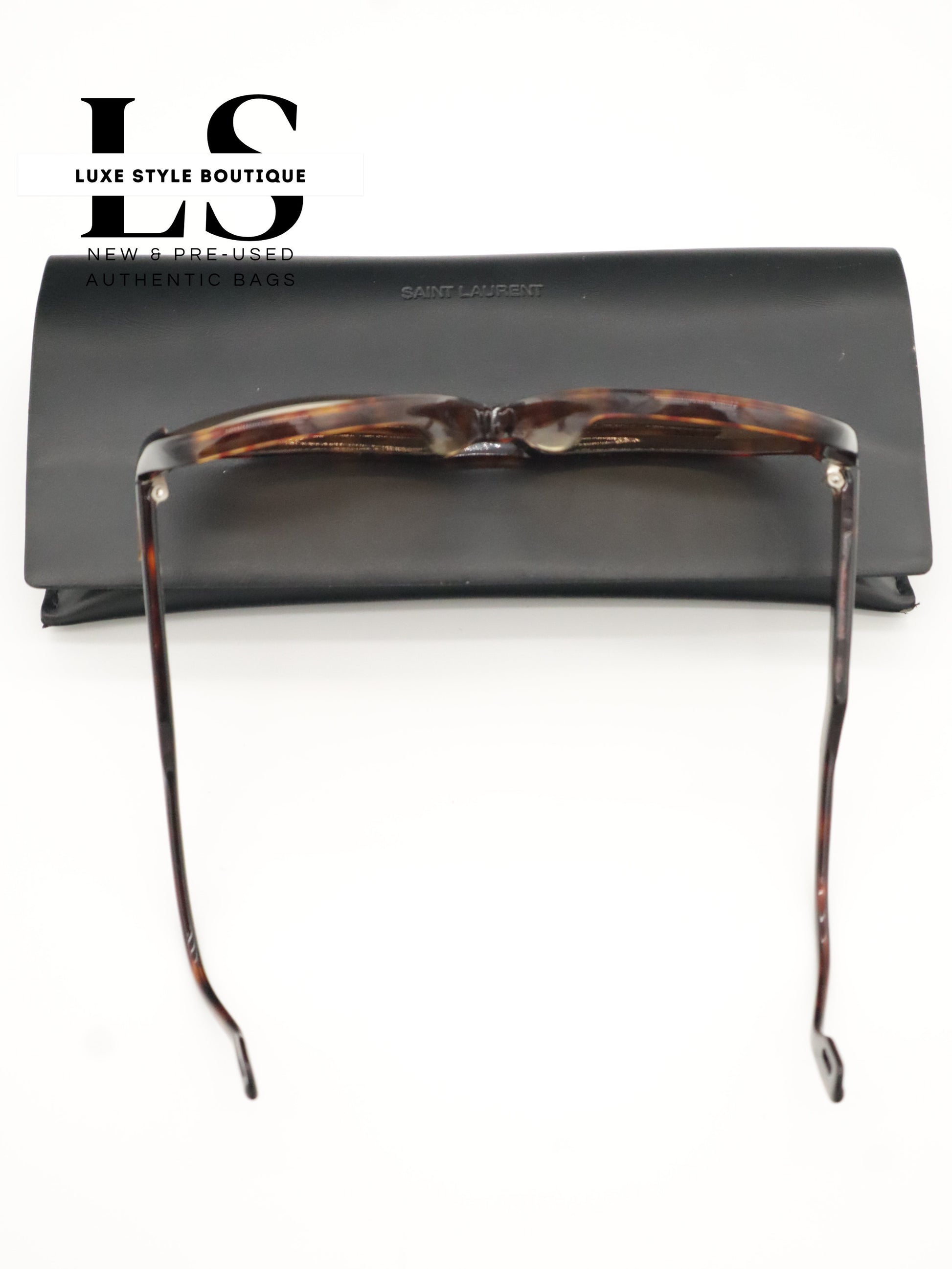 YSL Leopard Print Aviator Sunglasses 31-901