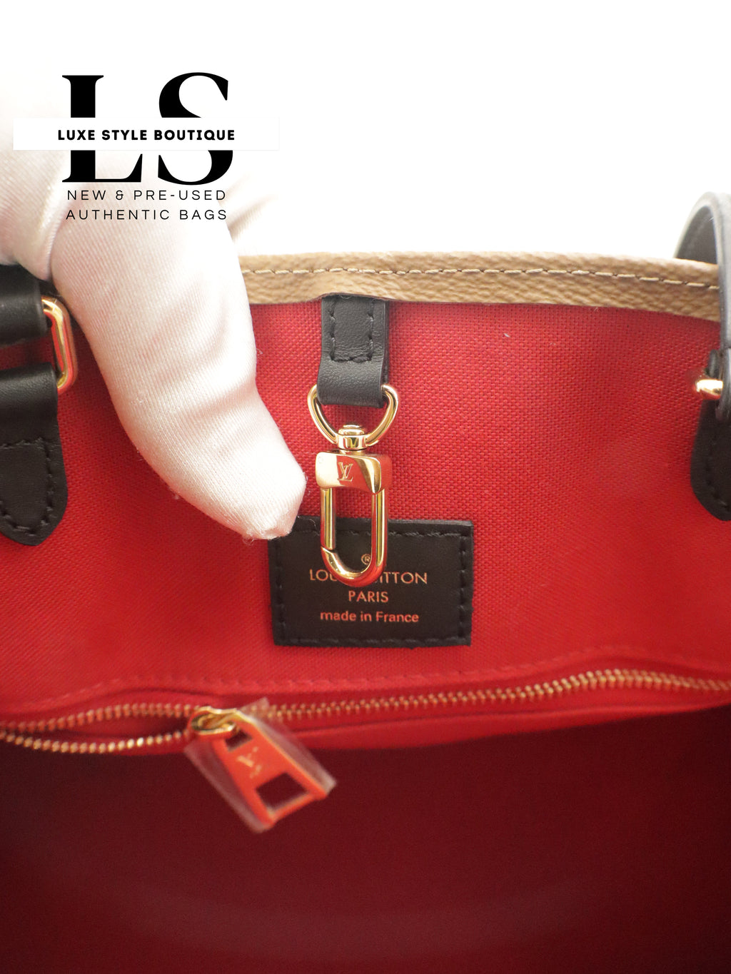 Louis Vuitton On The Go GM Monogram Reverse