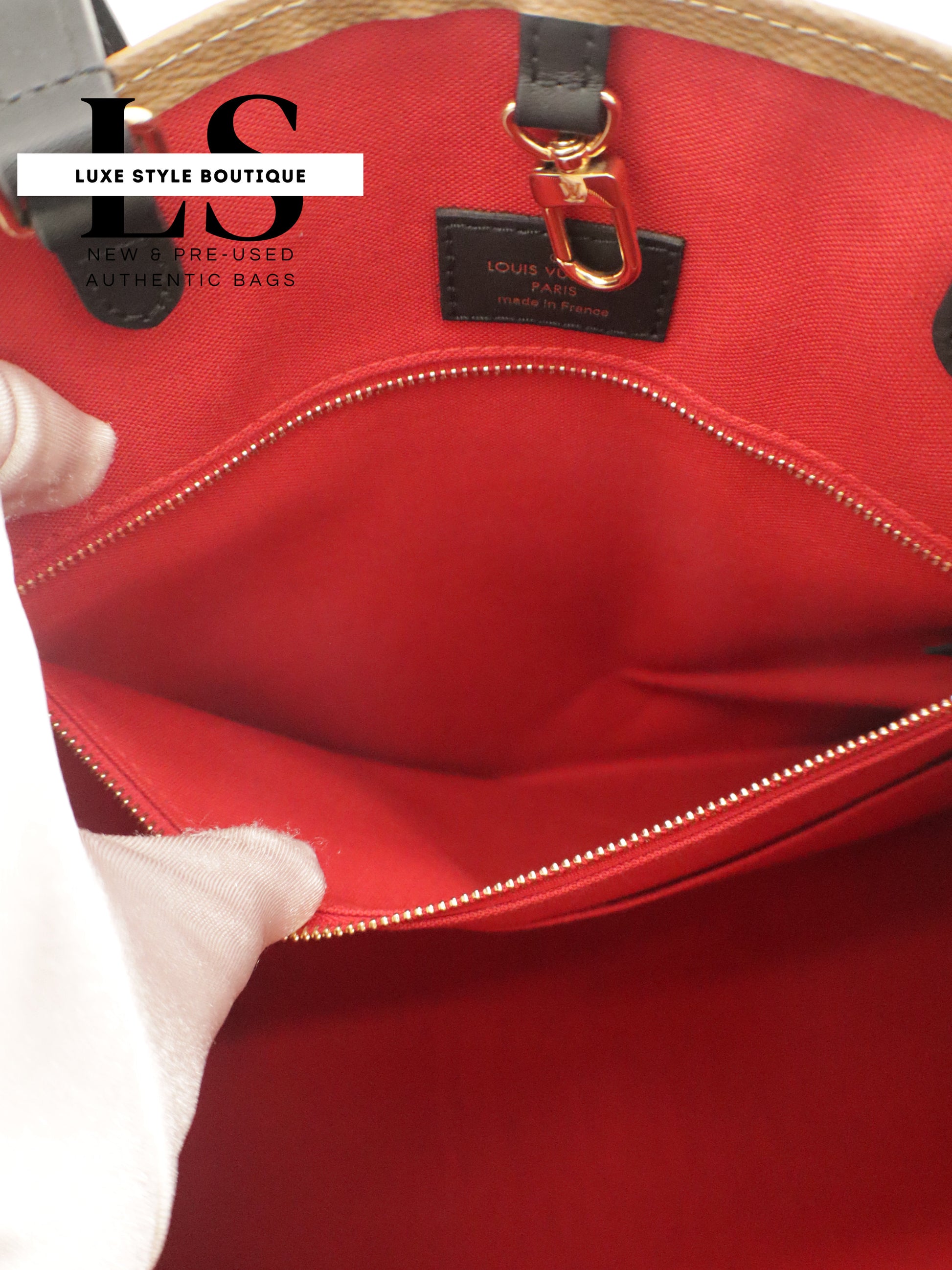 Louis Vuitton On The Go GM Monogram Reverse