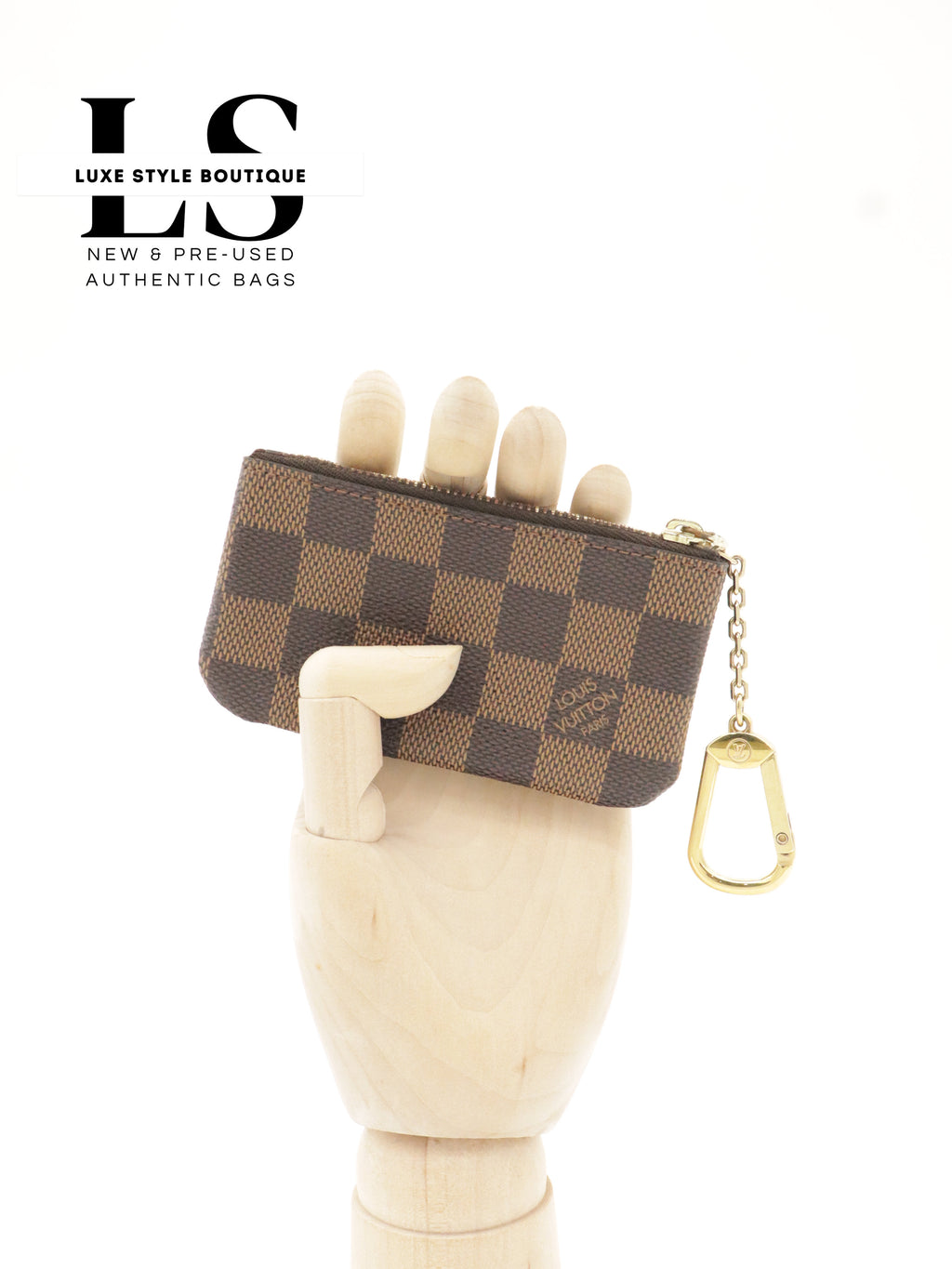 Louis Vuitton Key Pouch Damier Ebene