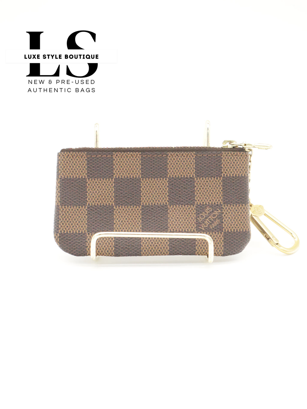 Louis Vuitton Key Pouch Damier Ebene