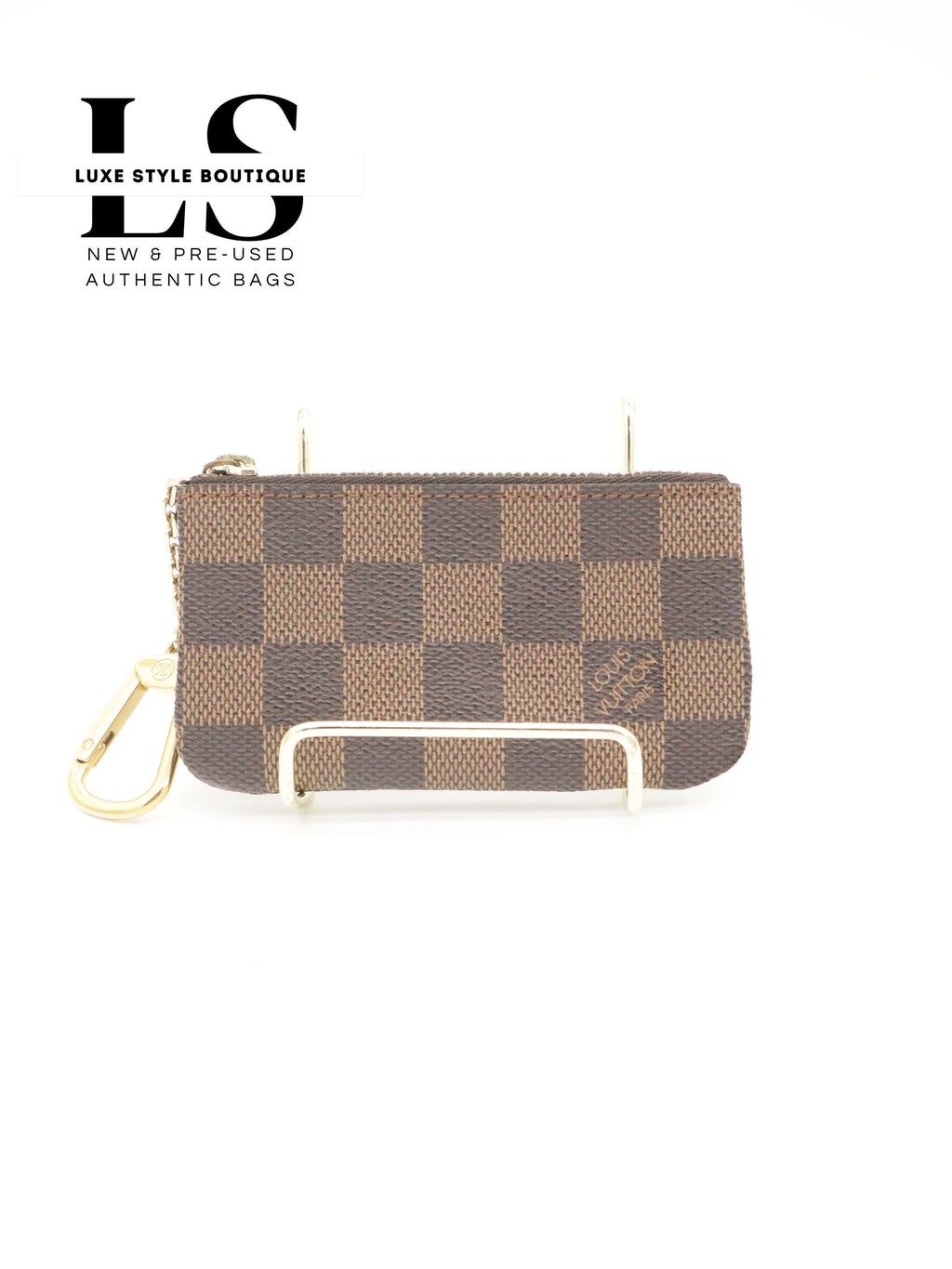Louis Vuitton Key Pouch Damier Ebene