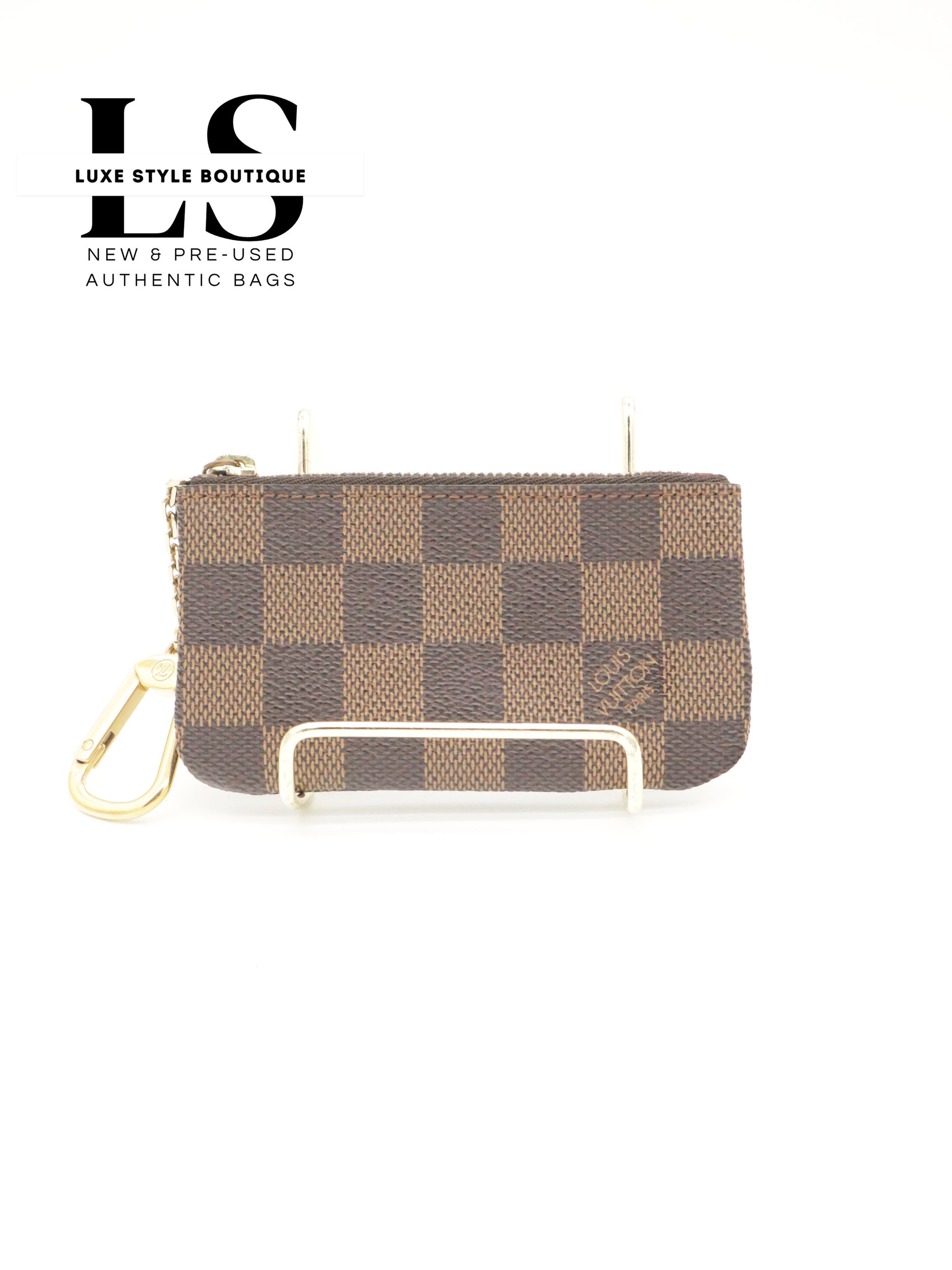 Louis Vuitton Key Pouch Damier Ebene