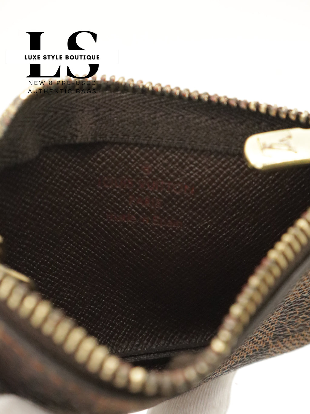 Louis Vuitton Key Pouch Damier Ebene