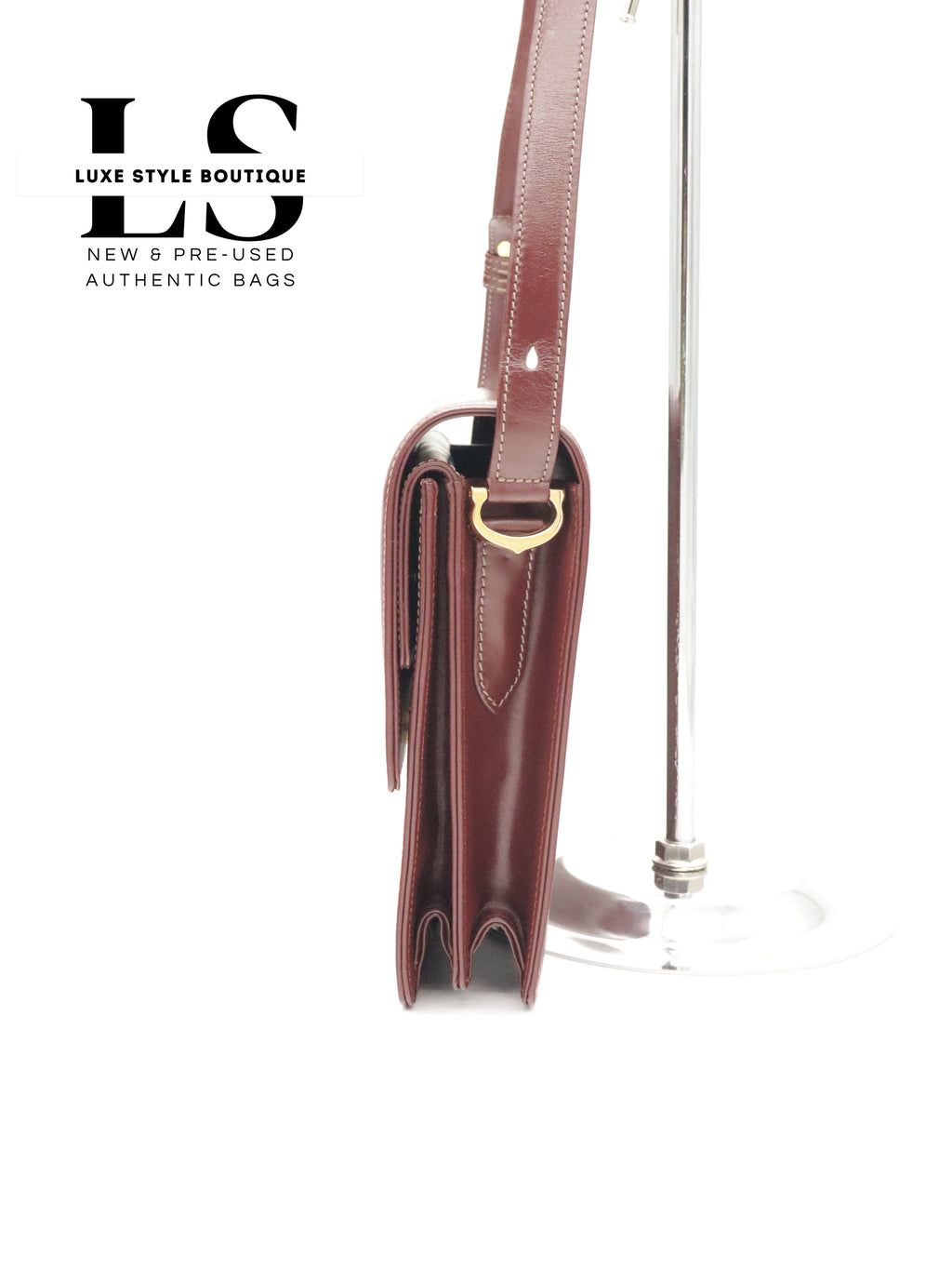 Cartier Must Leather Crossbody Bag