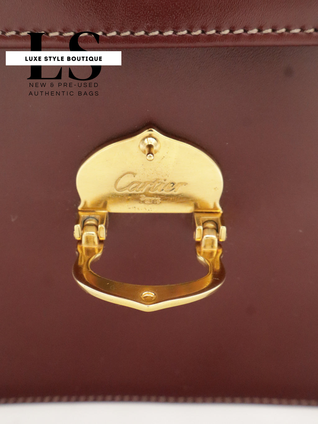 Cartier Must Leather Crossbody Bag