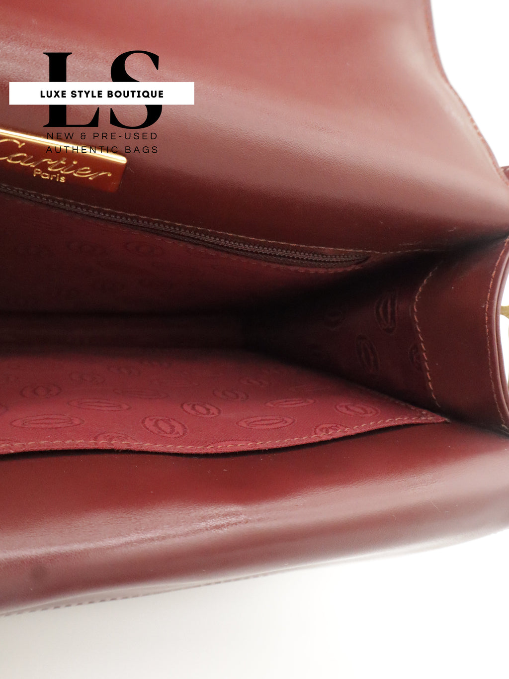 Cartier Must Leather Crossbody Bag