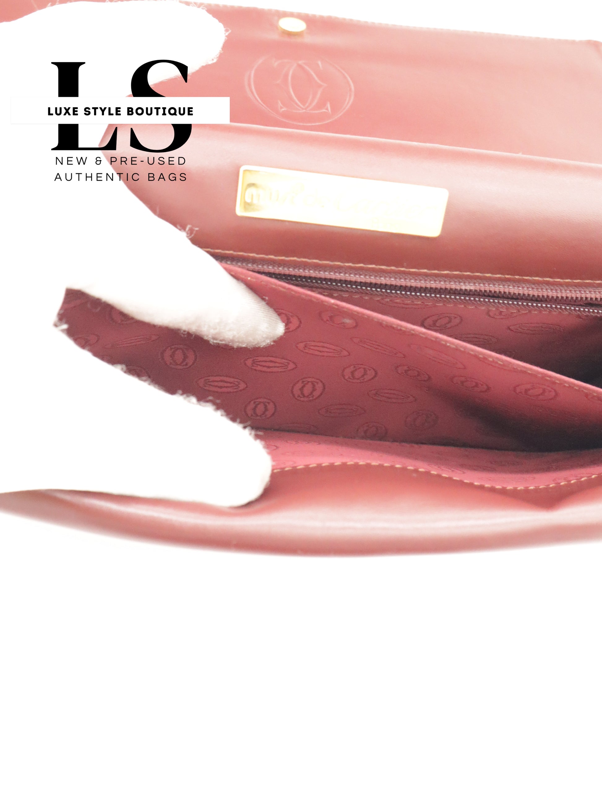 Cartier Must Leather Crossbody Bag