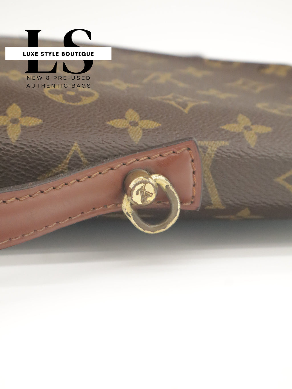 Louis Vuitton Monogram Porte Documents Briefcase w/Strap
