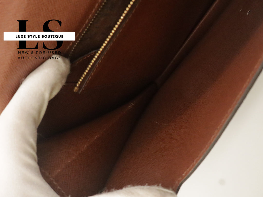 Louis Vuitton Monogram Porte Documents Briefcase w/Strap