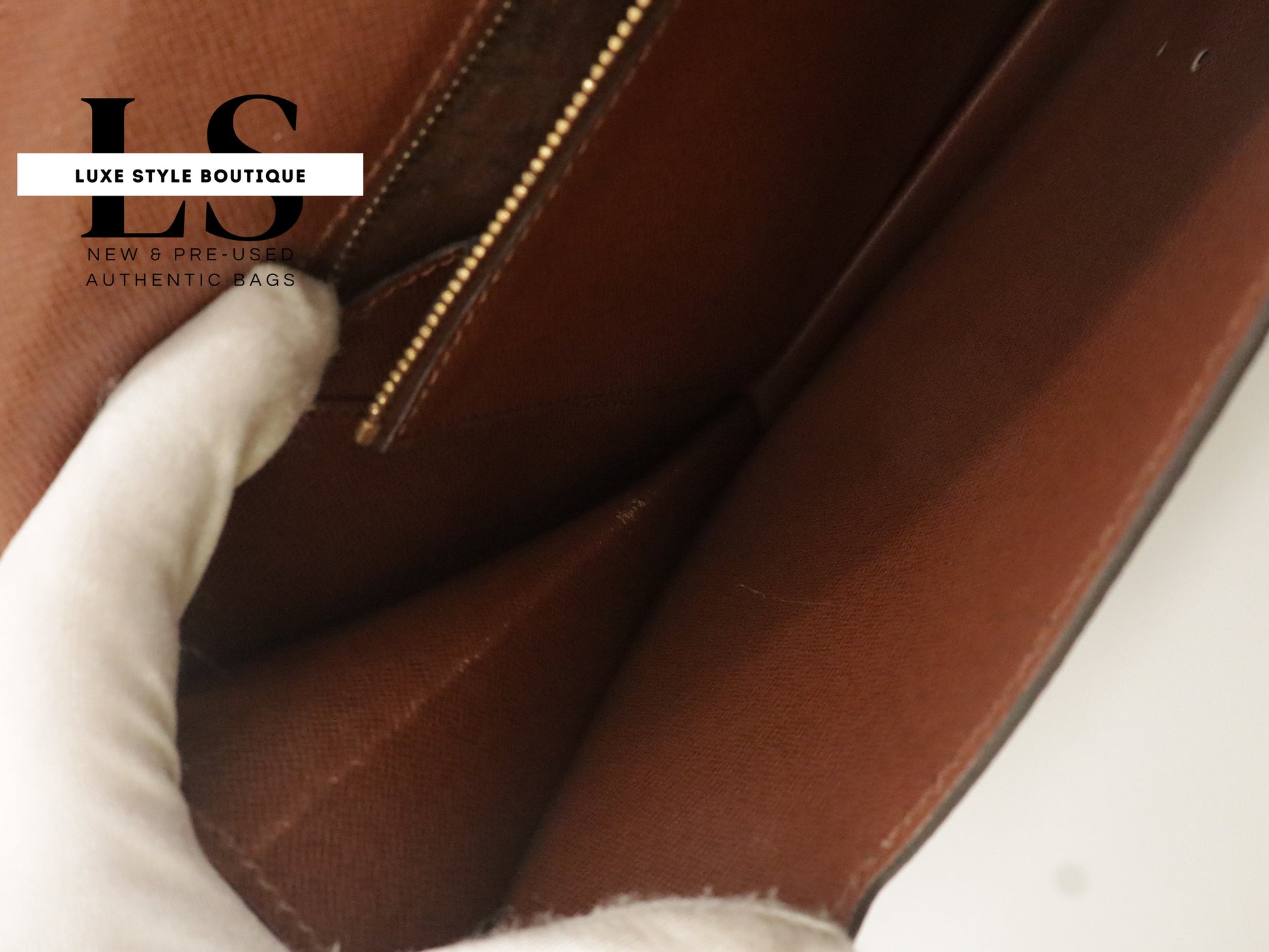 Louis Vuitton Monogram Porte Documents Briefcase w/Strap