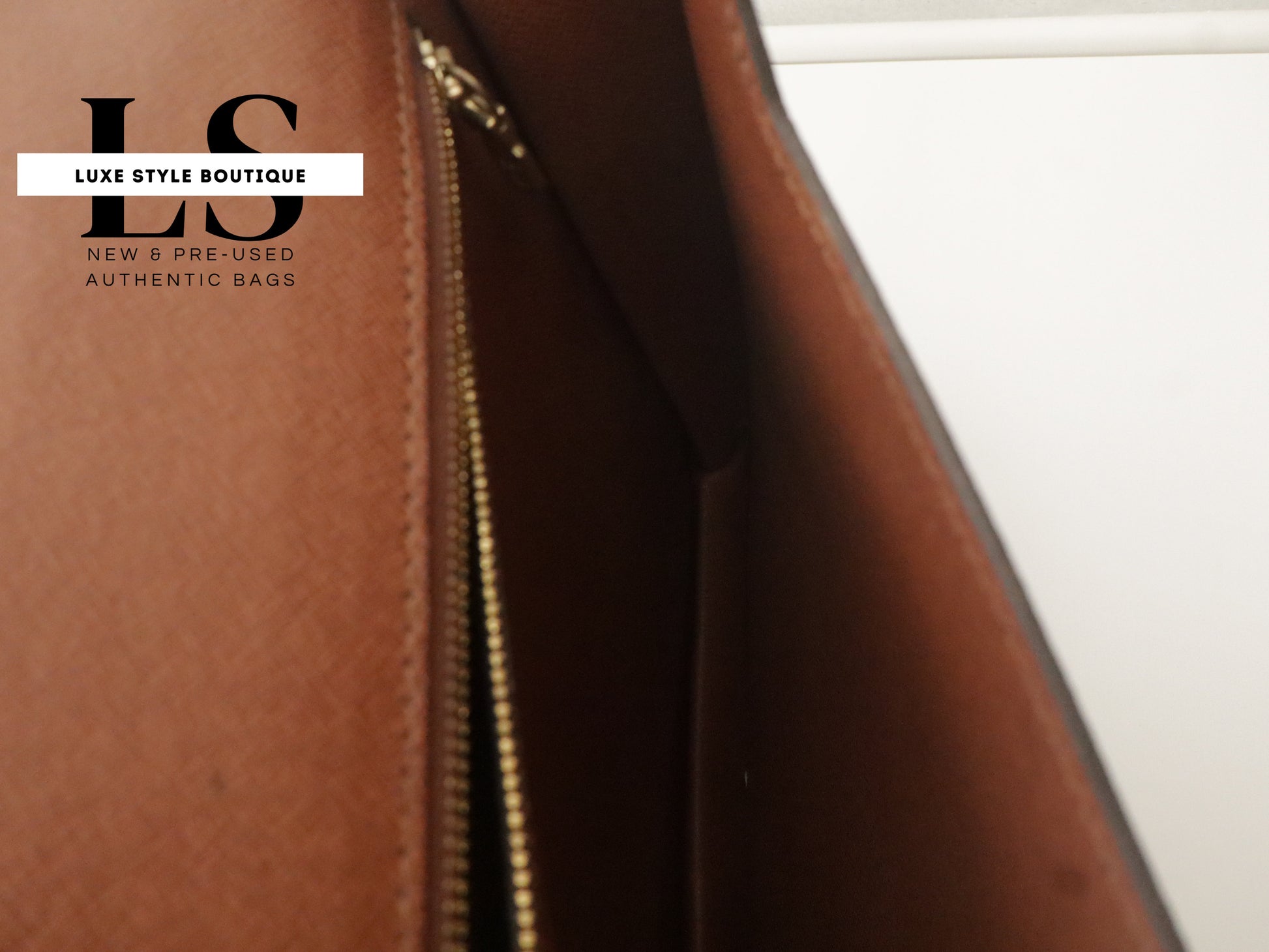 Louis Vuitton Monogram Porte Documents Briefcase w/Strap