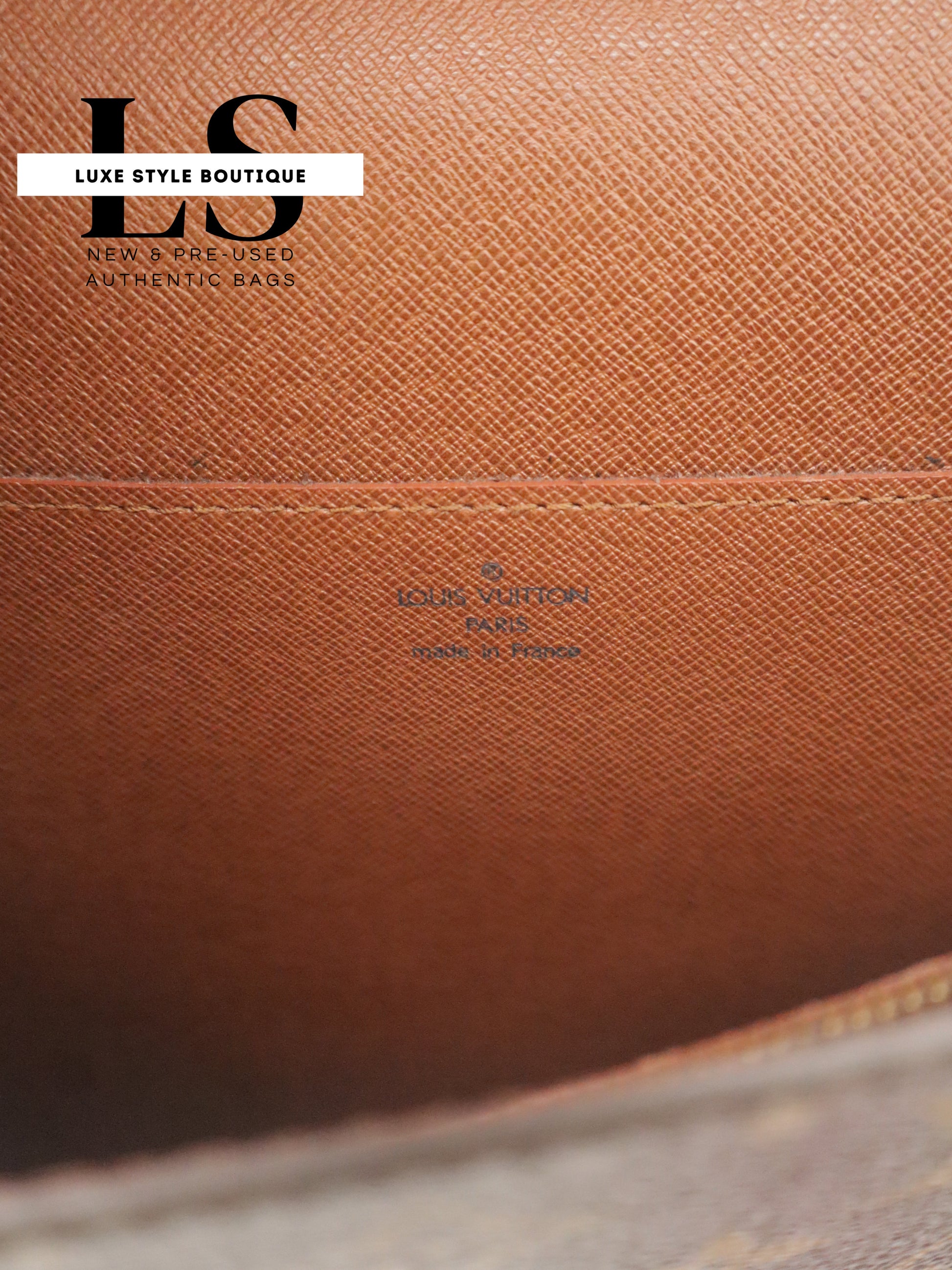 Louis Vuitton Monogram Porte Documents Briefcase w/Strap
