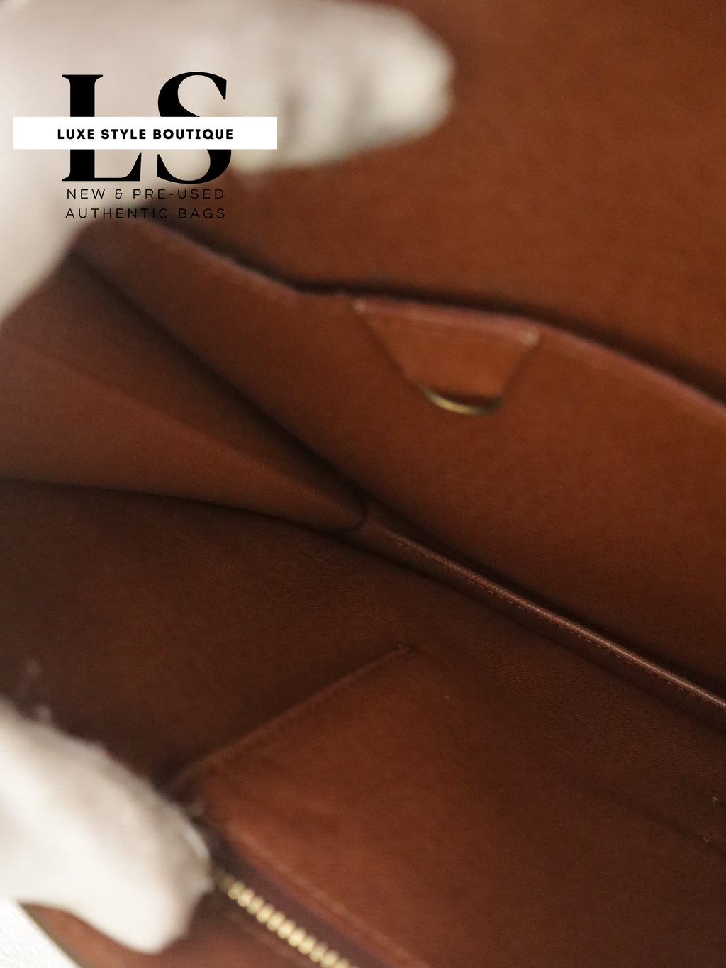 Louis Vuitton Monogram Porte Documents Briefcase w/Strap