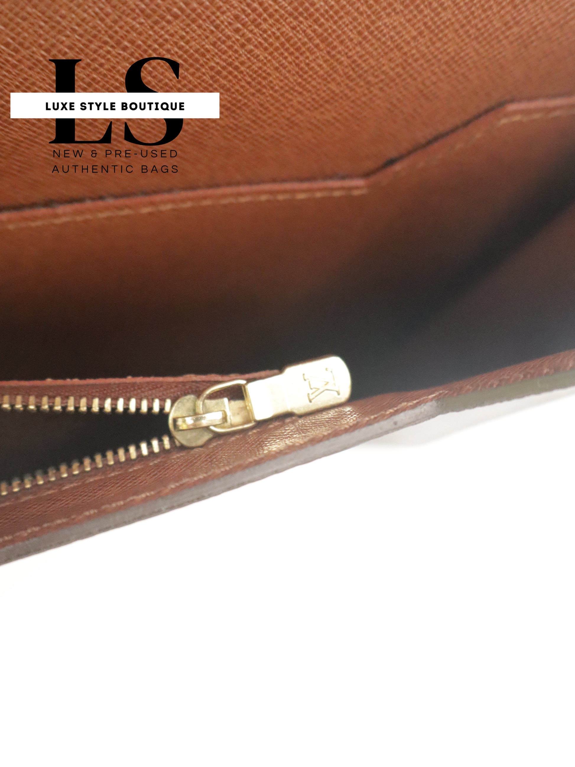 Louis Vuitton Monogram Porte Documents Briefcase w/Strap