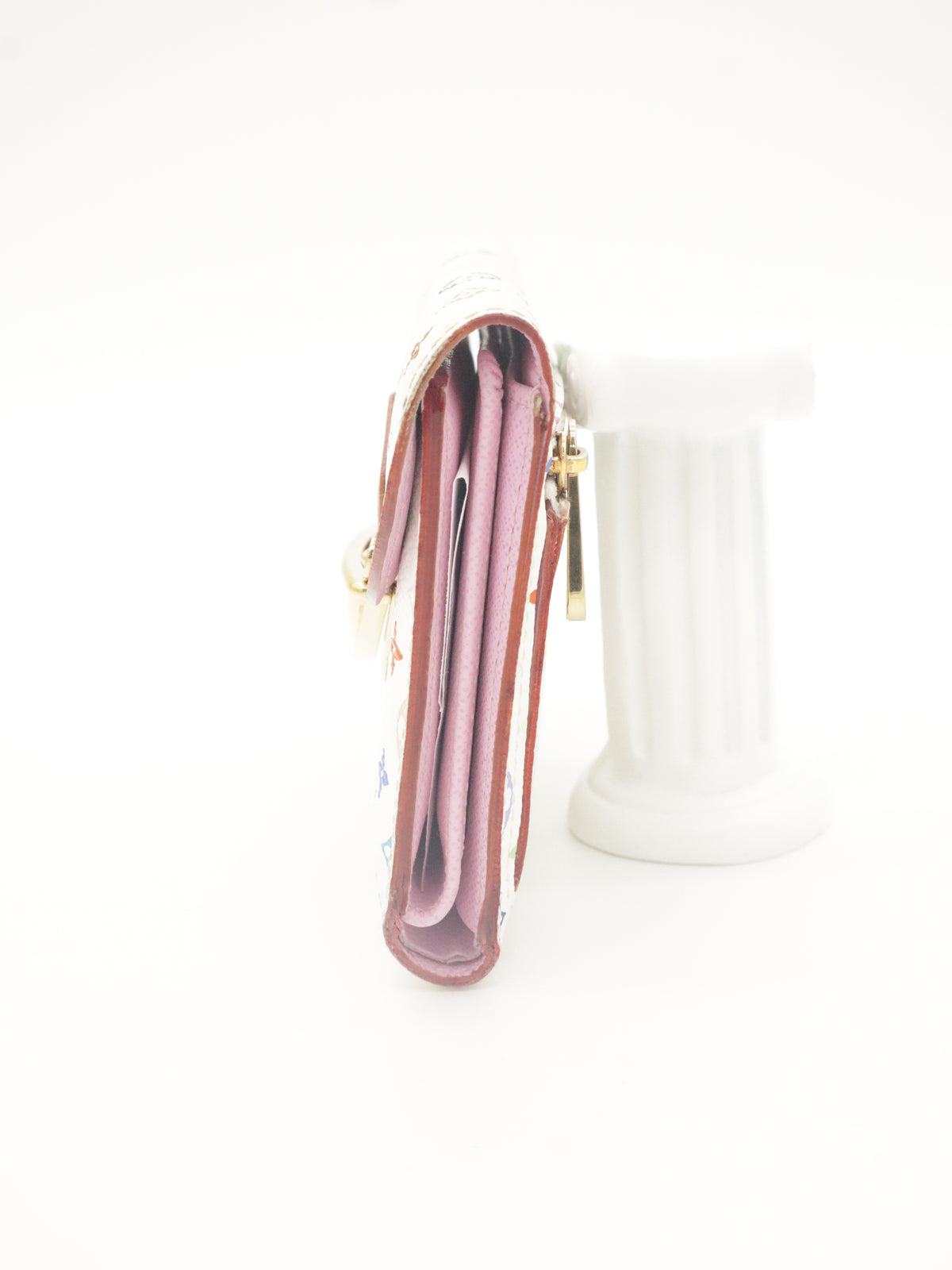 Louis Vuitton Joey Monogram Multicolor White