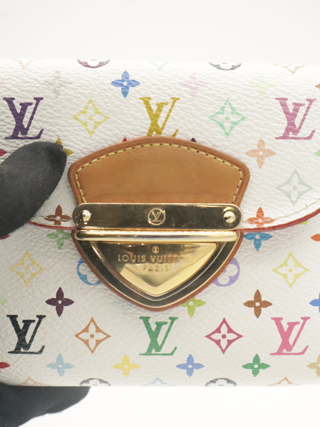 Louis Vuitton Joey Monogram Multicolor White