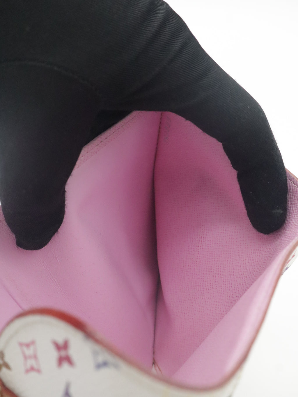 Louis Vuitton Joey Monogram Multicolor White