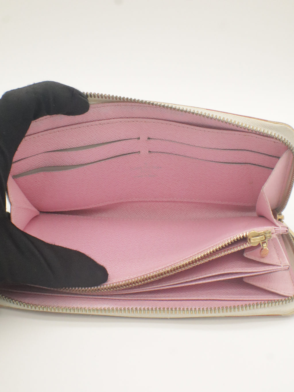 Louis Vuitton Zippy Wallet Monogram Multicolor White