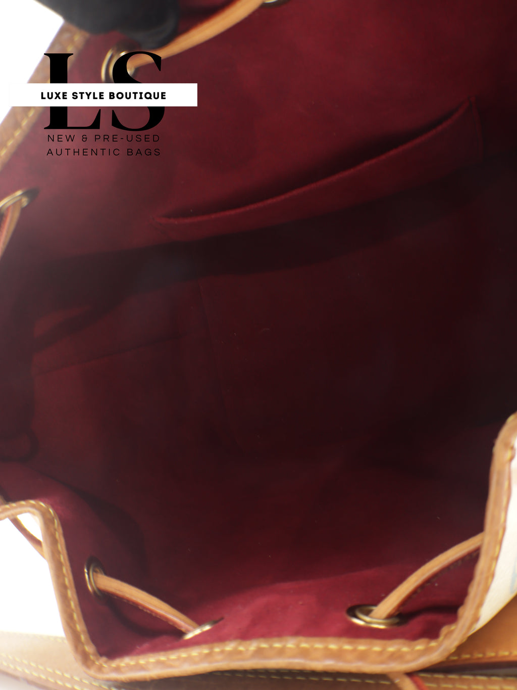 Louis Vuitton x Takashi Murakami Petit Noe Monogram Multicolor White