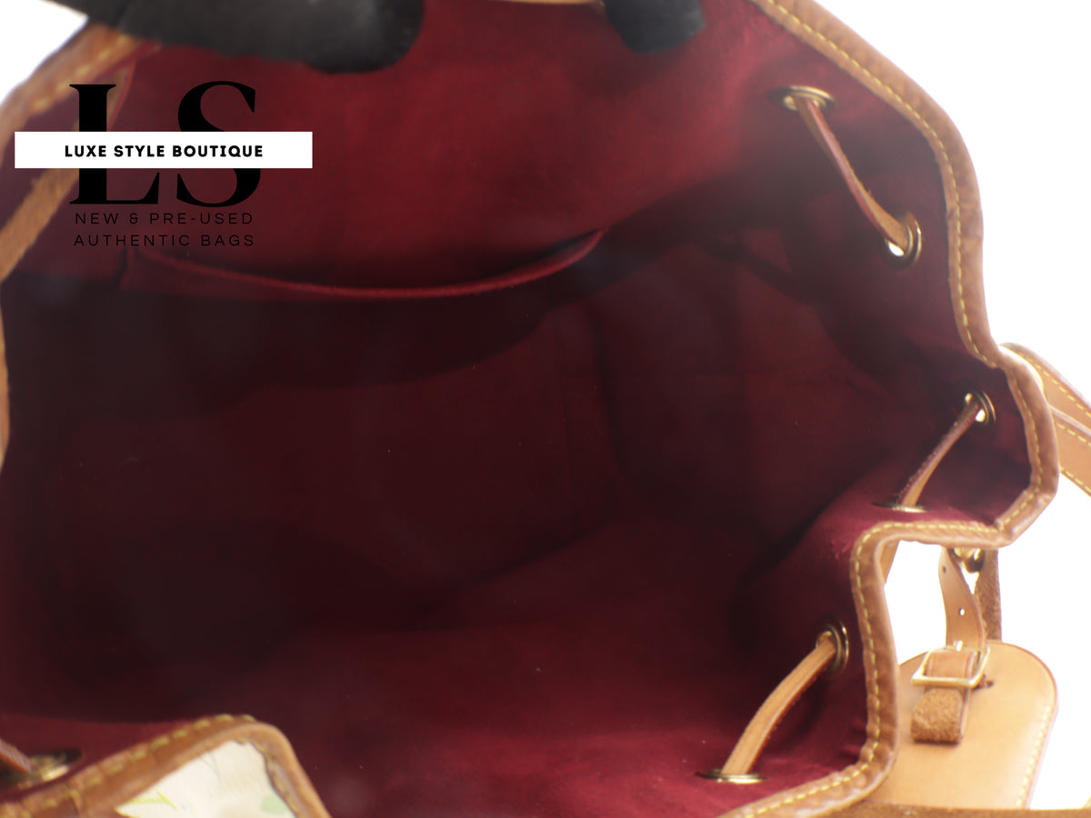 Louis Vuitton x Takashi Murakami Petit Noe Monogram Multicolor White
