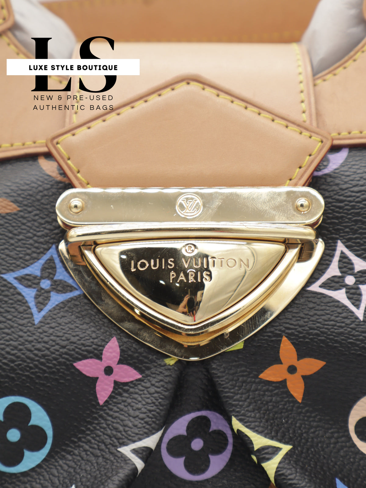 Louis Vuitton Ursula Monogram Multicolor Black