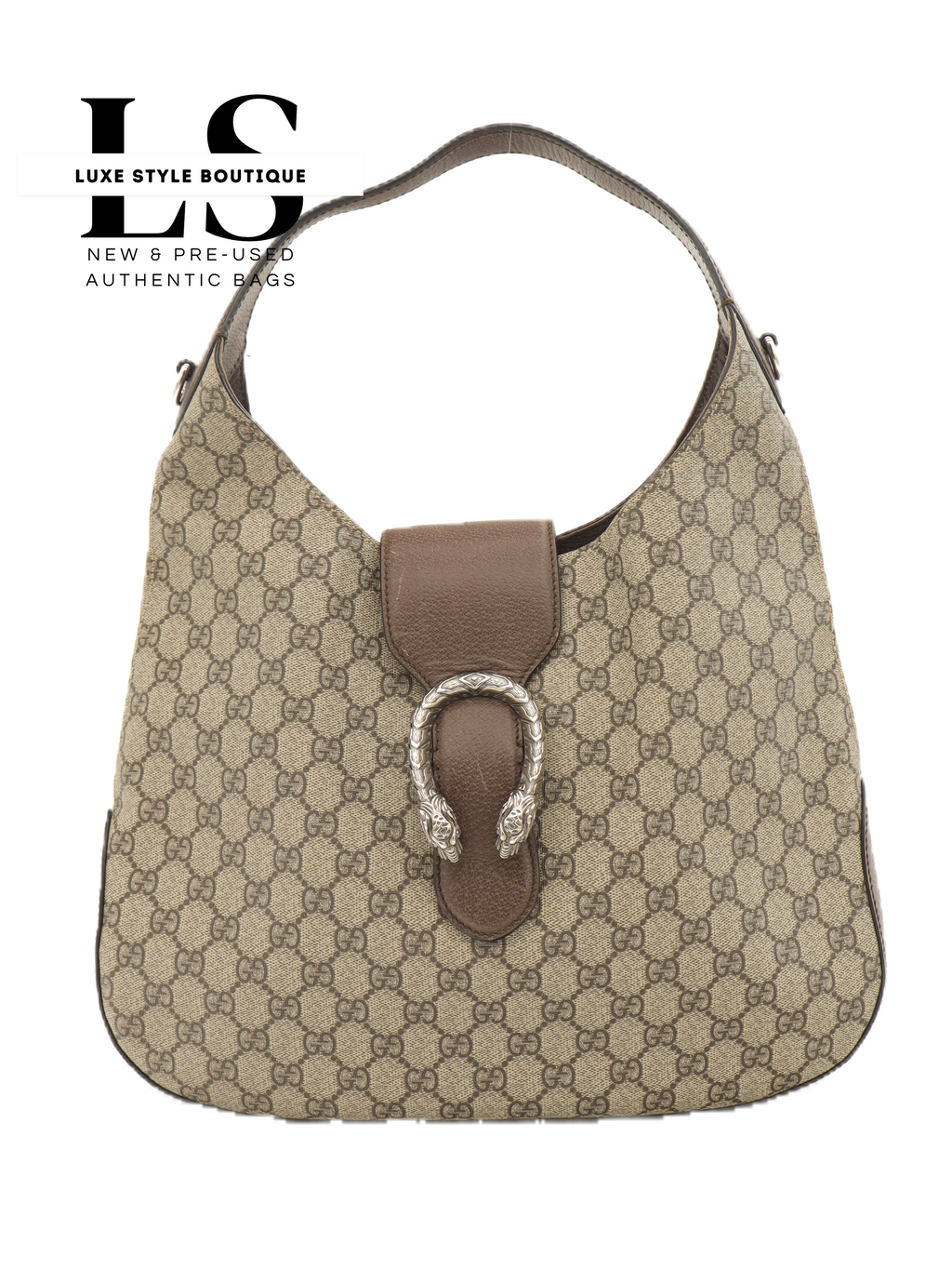 Gucci GG Supreme Dionysus Hobo Medium
