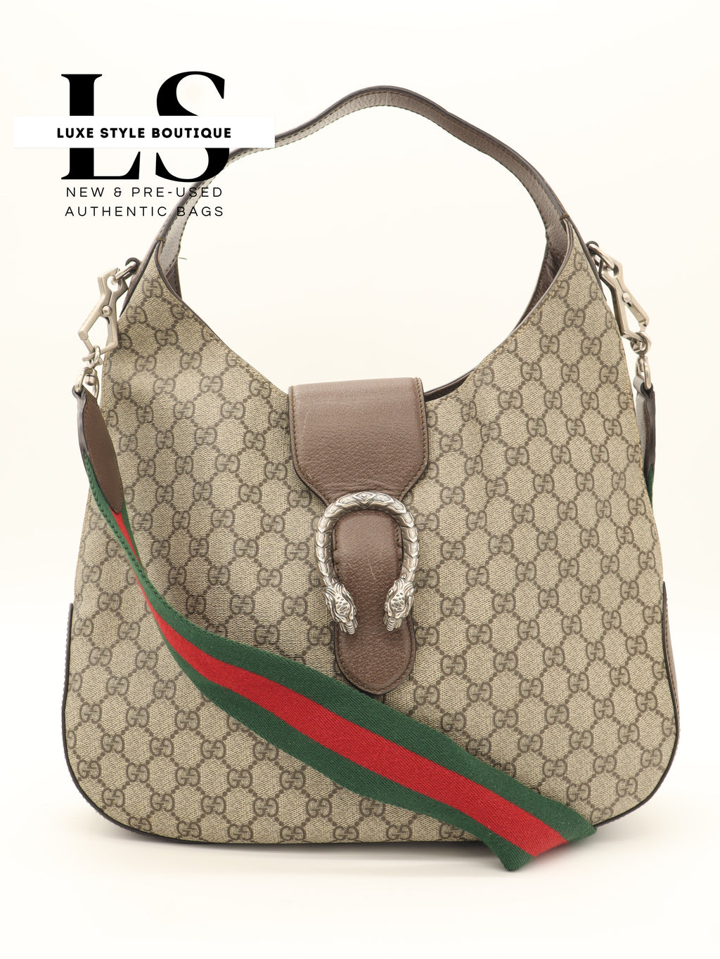 Gucci GG Supreme Dionysus Hobo Medium