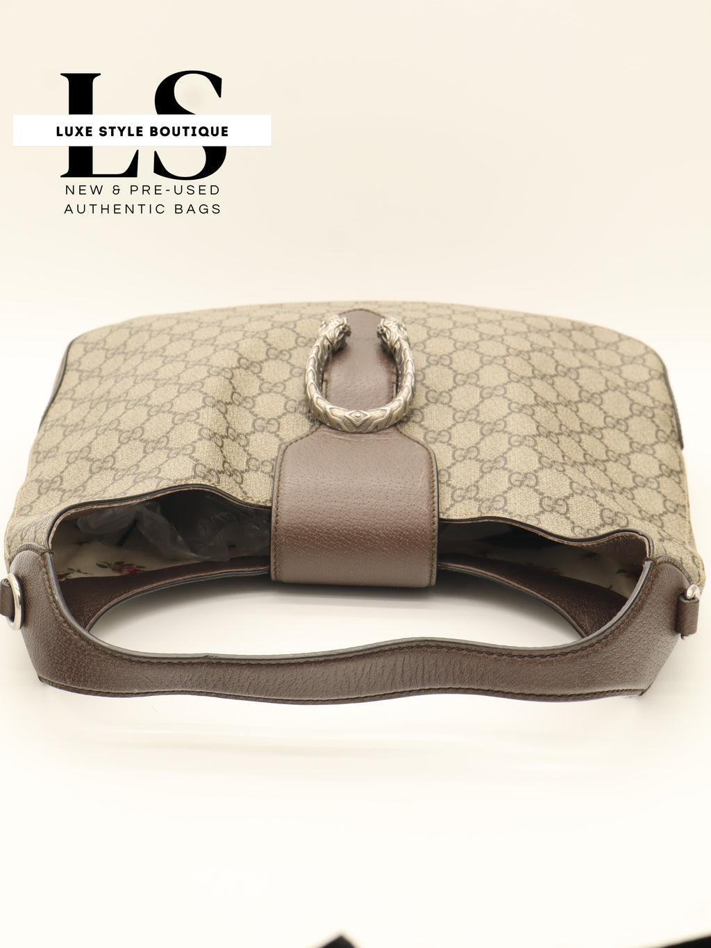 Gucci GG Supreme Dionysus Hobo Medium