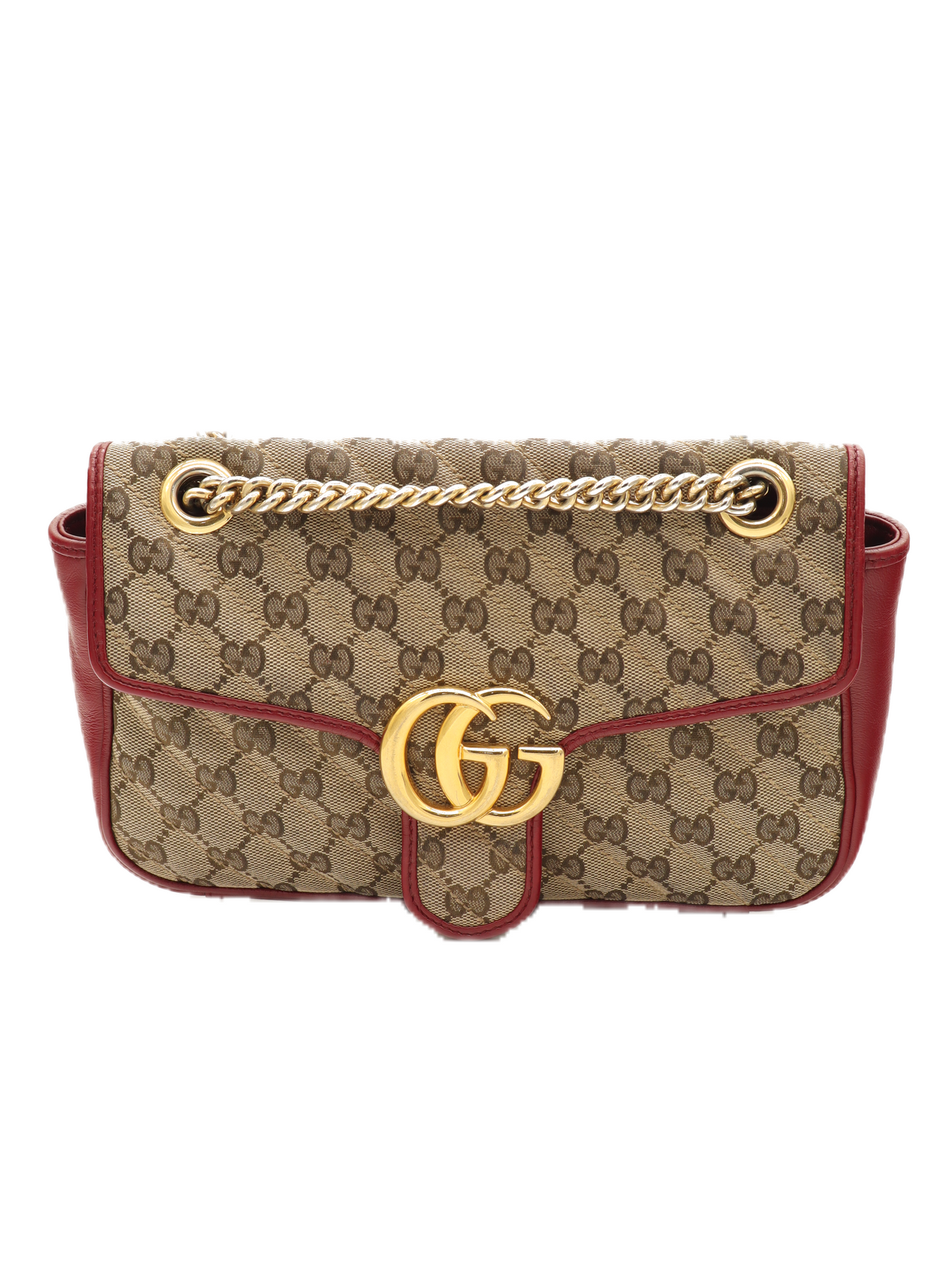 Gucci GG Marmont Small Red/Canvas