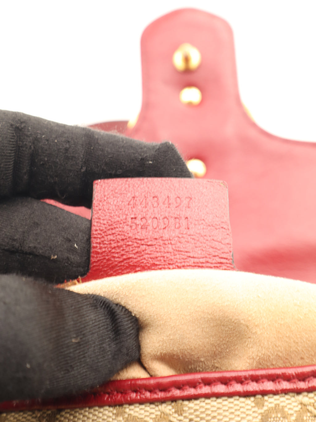 Gucci GG Marmont Small Red/Canvas