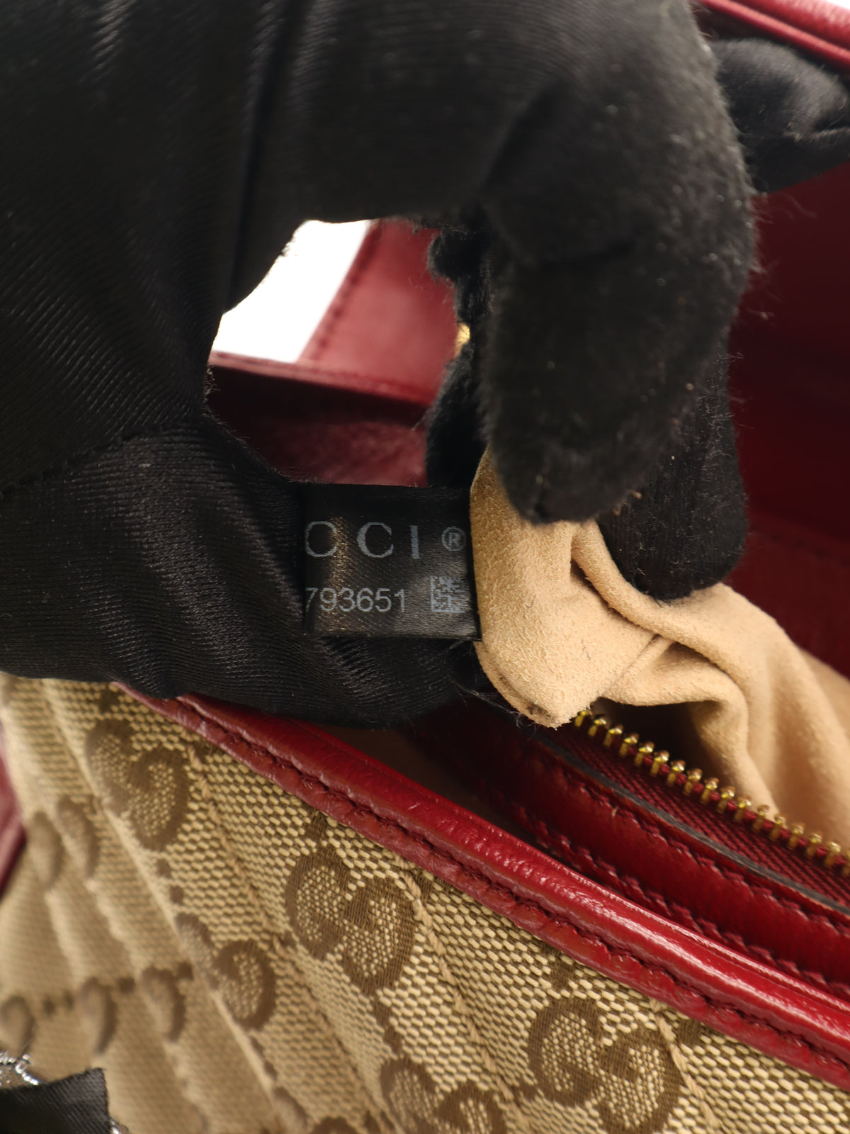 Gucci GG Marmont Small Red/Canvas