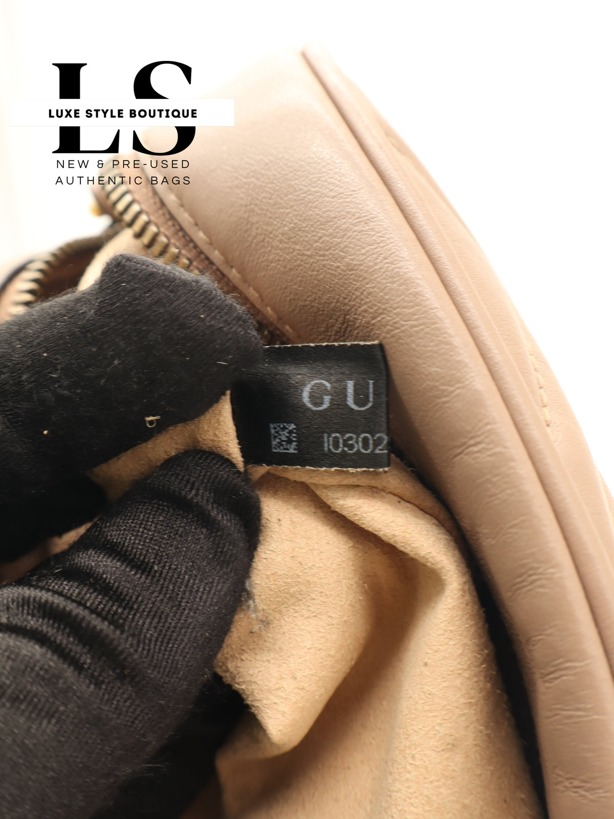 Gucci GG Mini Marmont Matelasse Beige