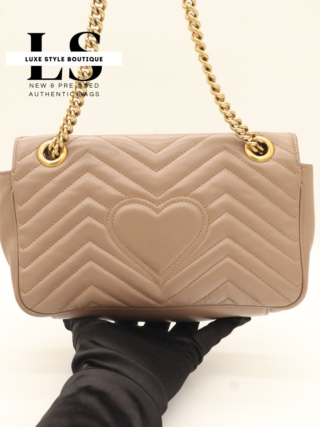 Gucci GG Marmont Matelasse Porcelain Rose