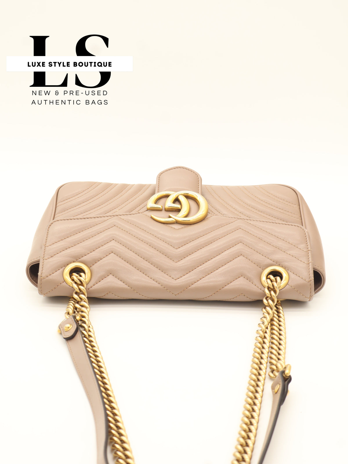 Gucci GG Marmont Matelasse Porcelain Rose