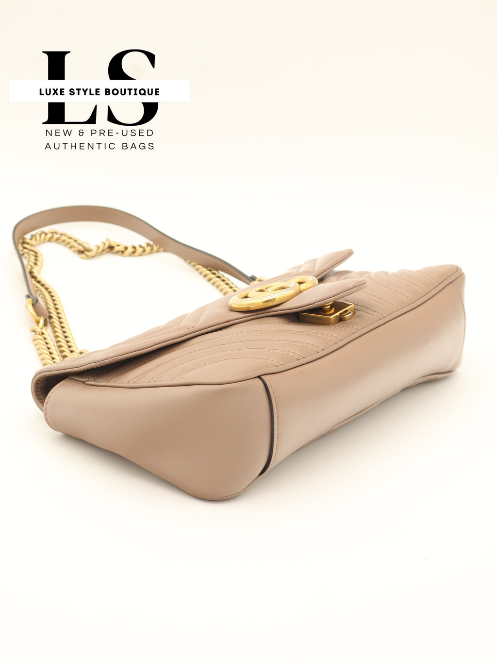 Gucci GG Marmont Matelasse Porcelain Rose