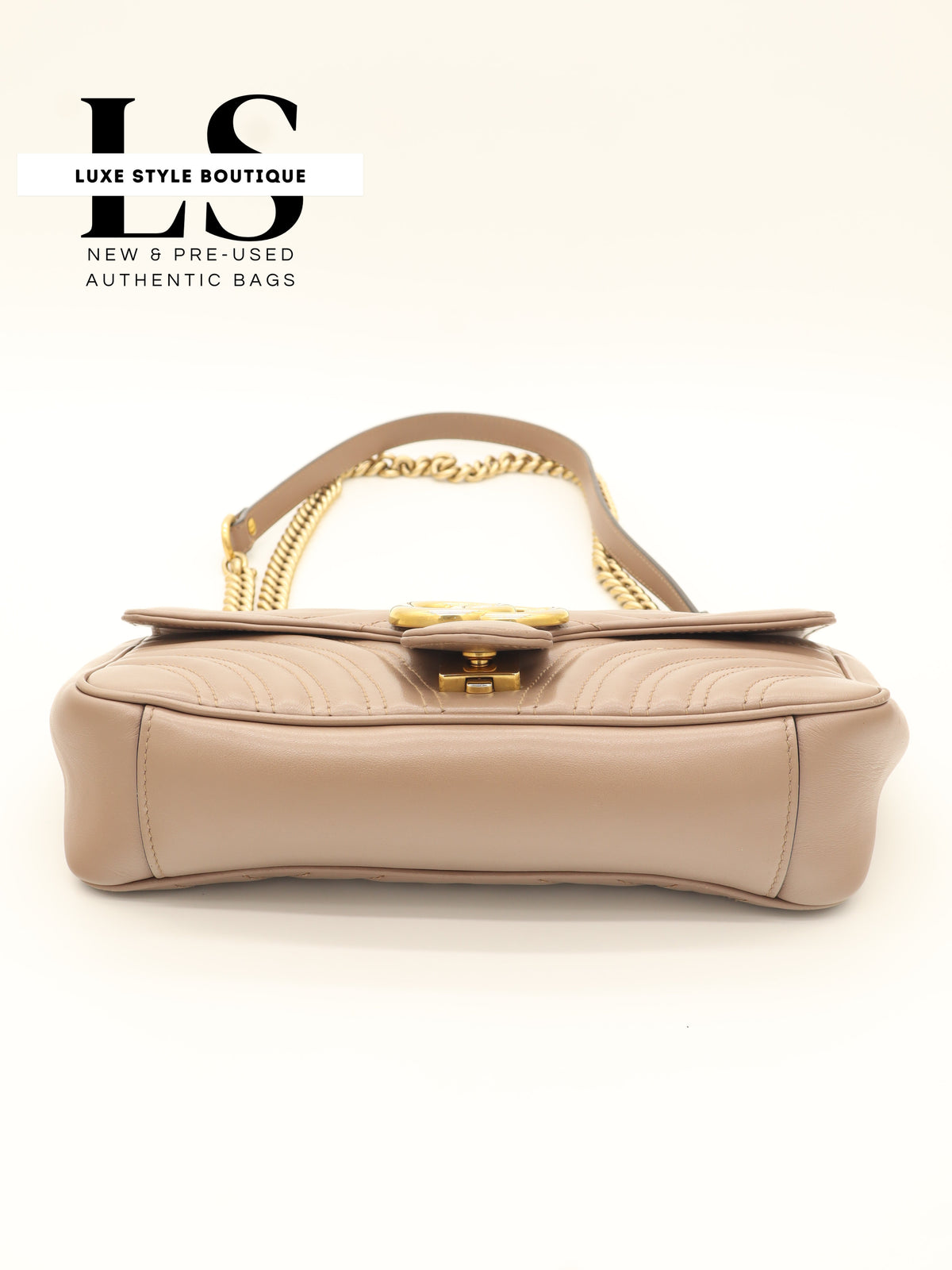 Gucci GG Marmont Matelasse Porcelain Rose