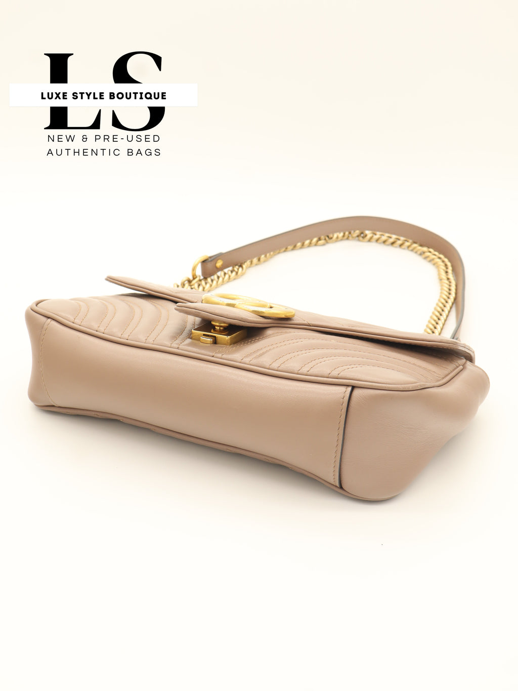Gucci GG Marmont Matelasse Porcelain Rose