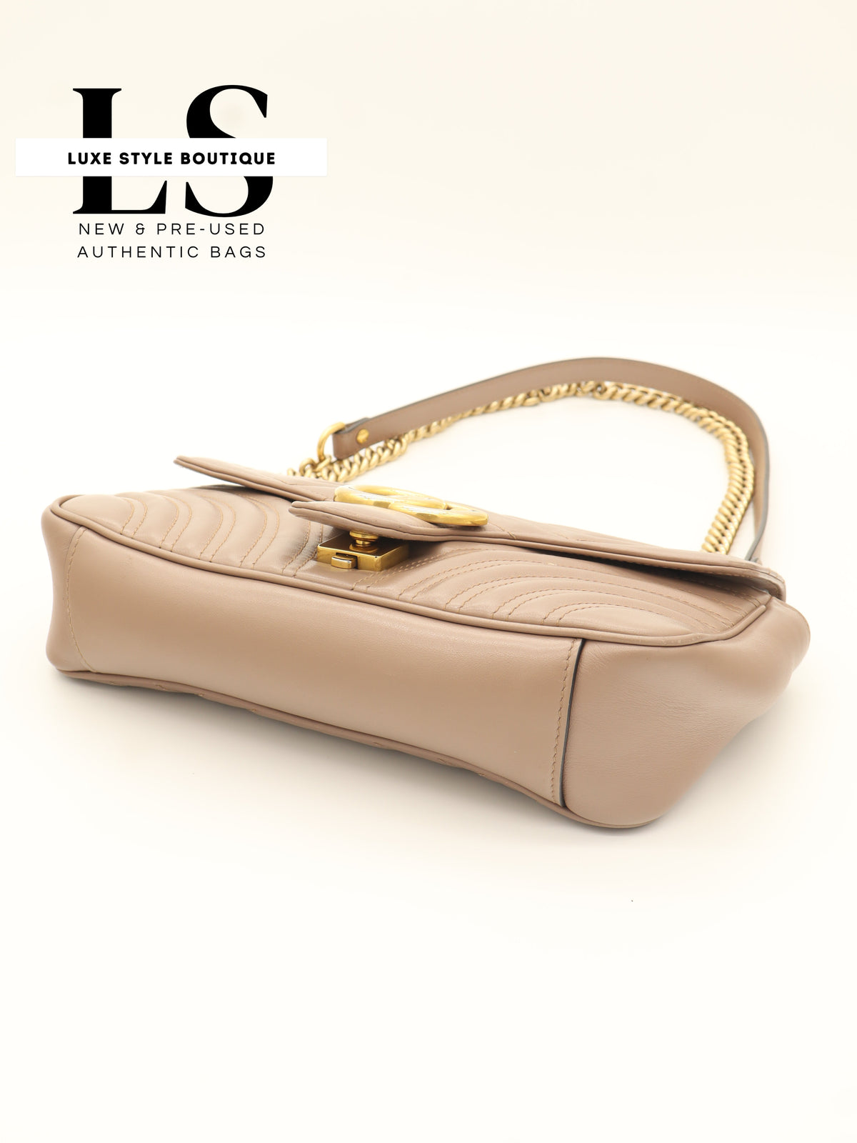 Gucci GG Marmont Matelasse Porcelain Rose