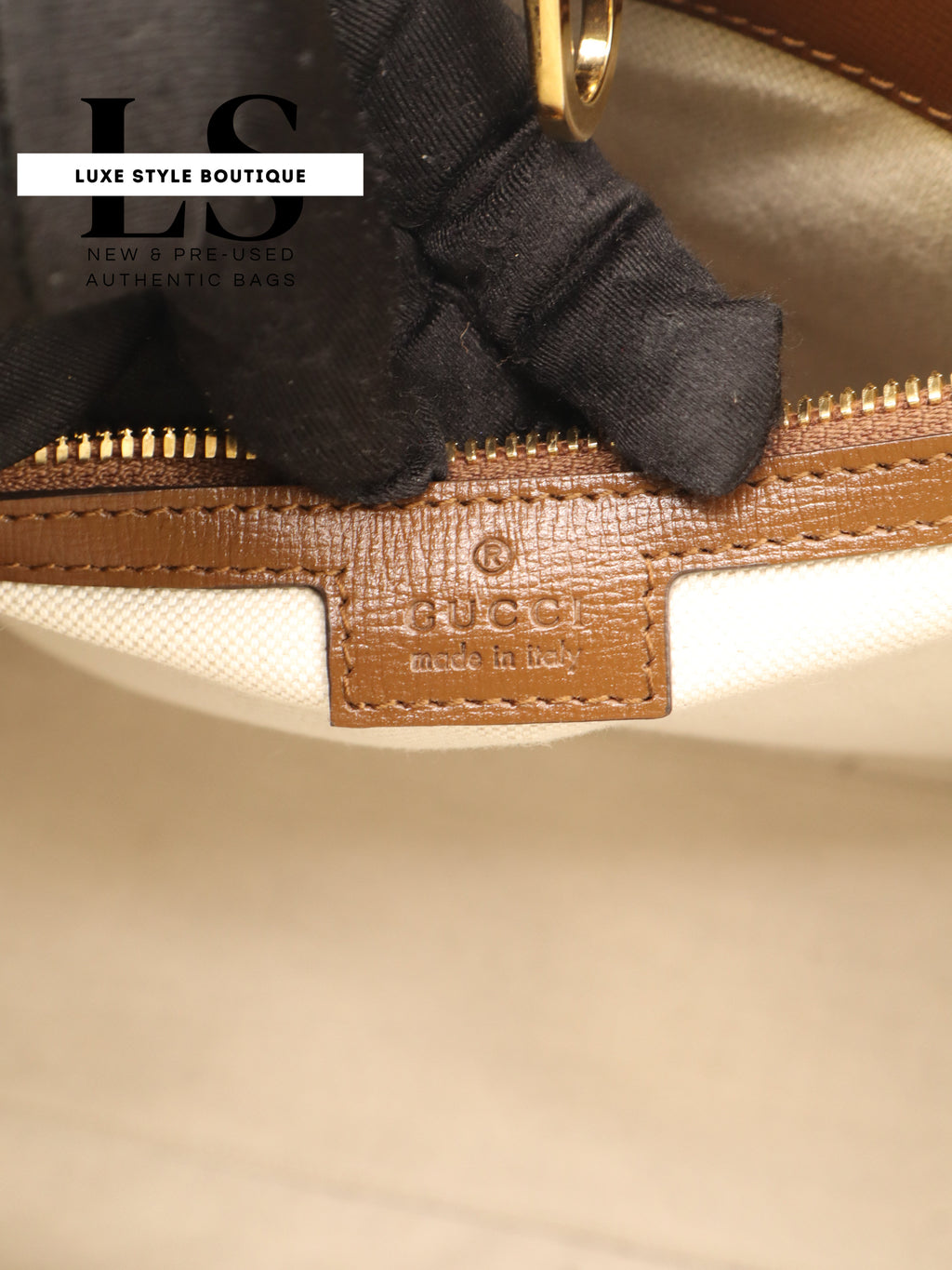 Gucci GG Supreme Canvas Interlocking G Tote