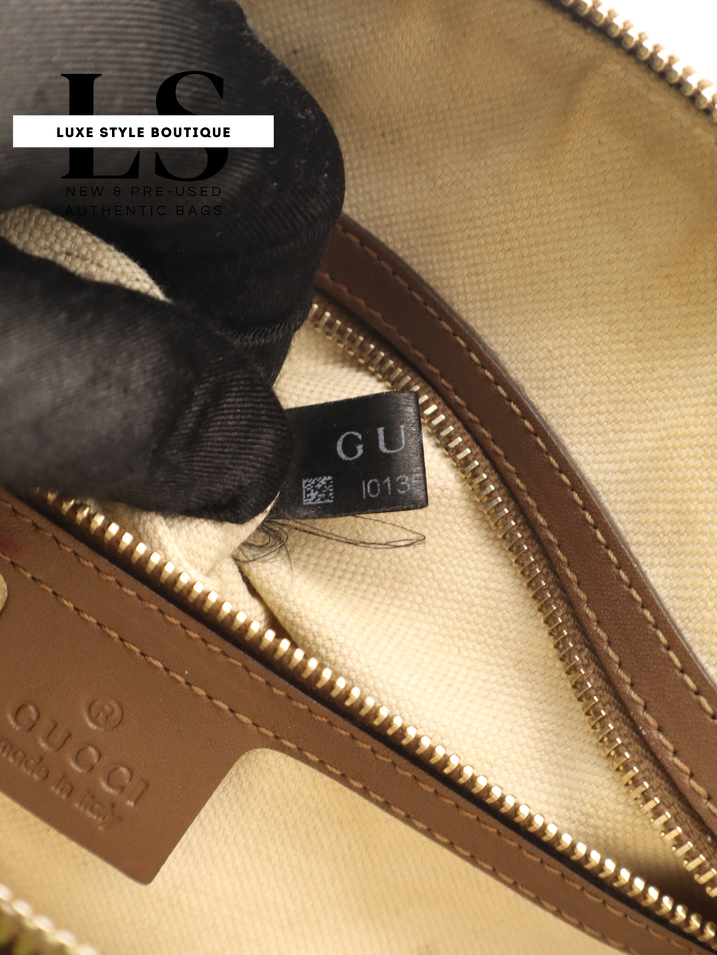 Gucci GG Supreme Monogram Nice Top Handle Dome Bag
